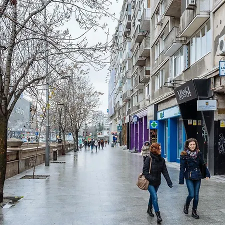 Amazing Terrace With View Of Old Town Bukarest