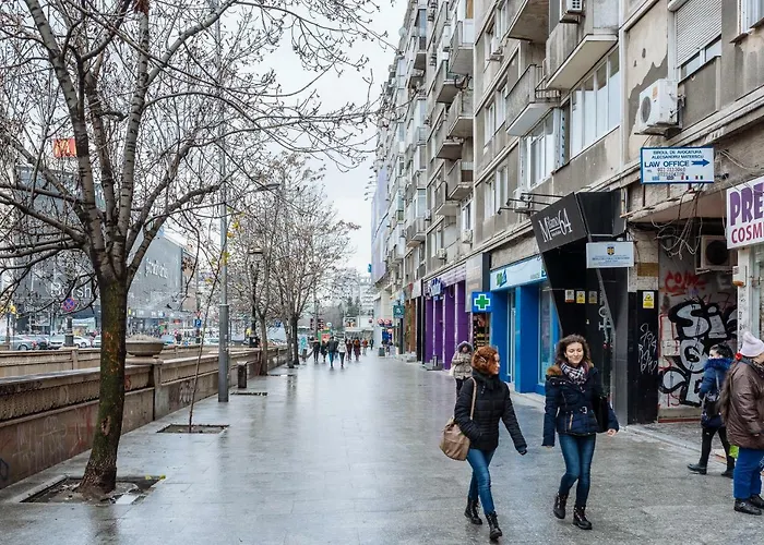 Amazing Terrace With View Of Old Town Bukarest